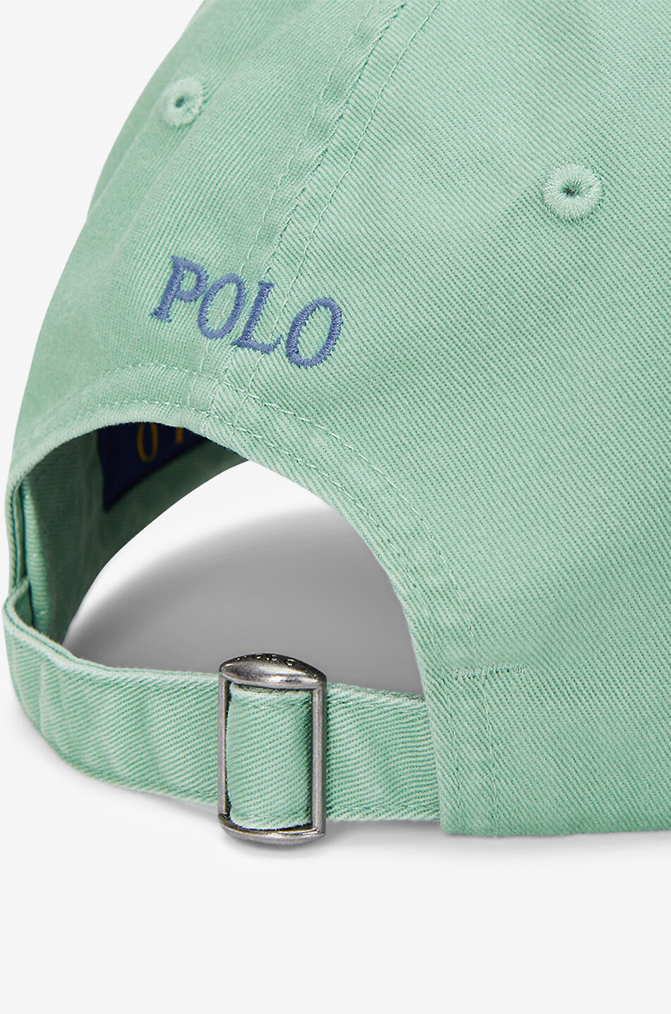 POLO RALPH LAUREN Pony chino cotton baseball cap Men LIGHT GREEN 4