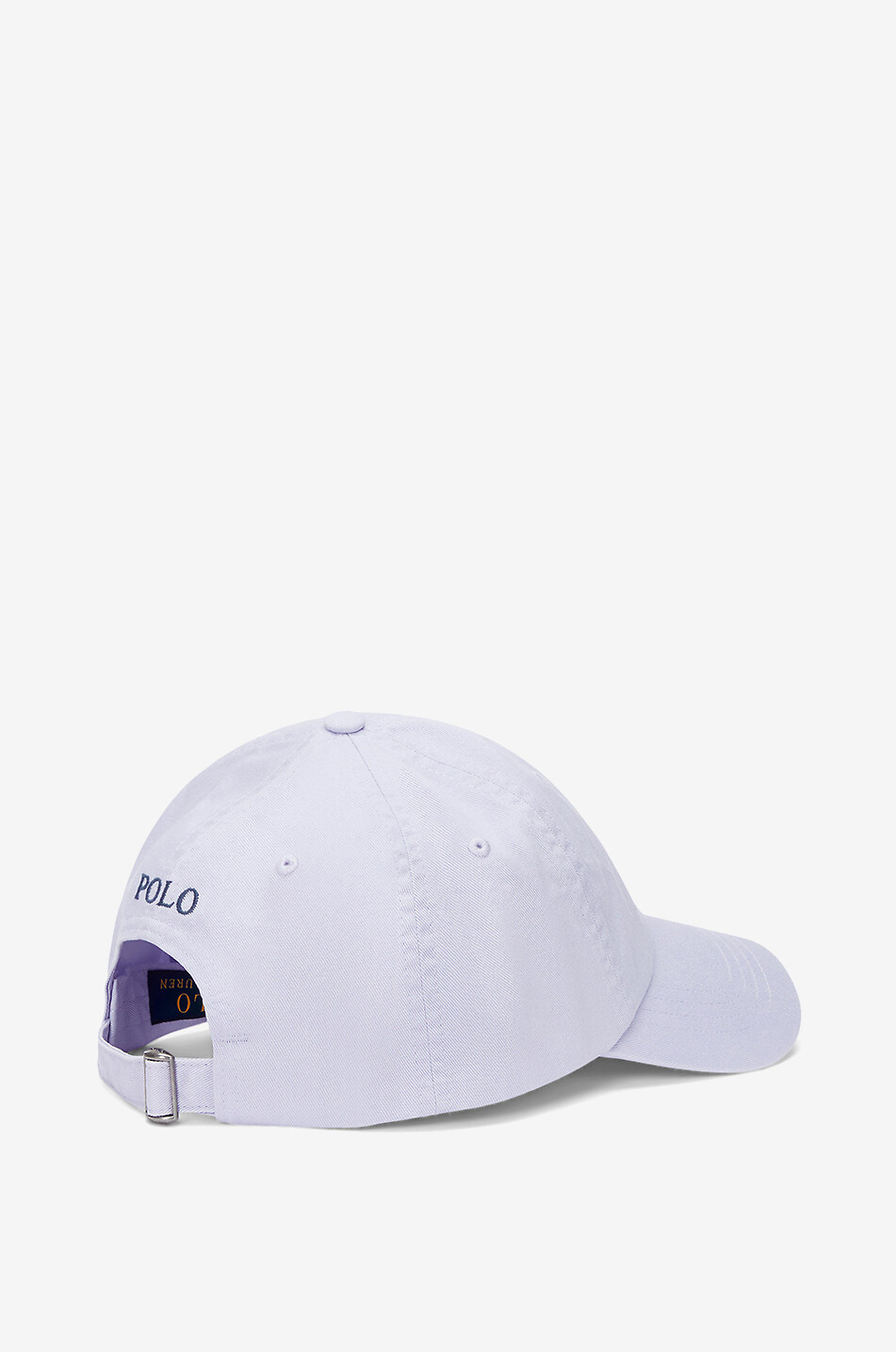 POLO RALPH LAUREN Pony chino cotton baseball cap Men LIGHT PURPLE 2