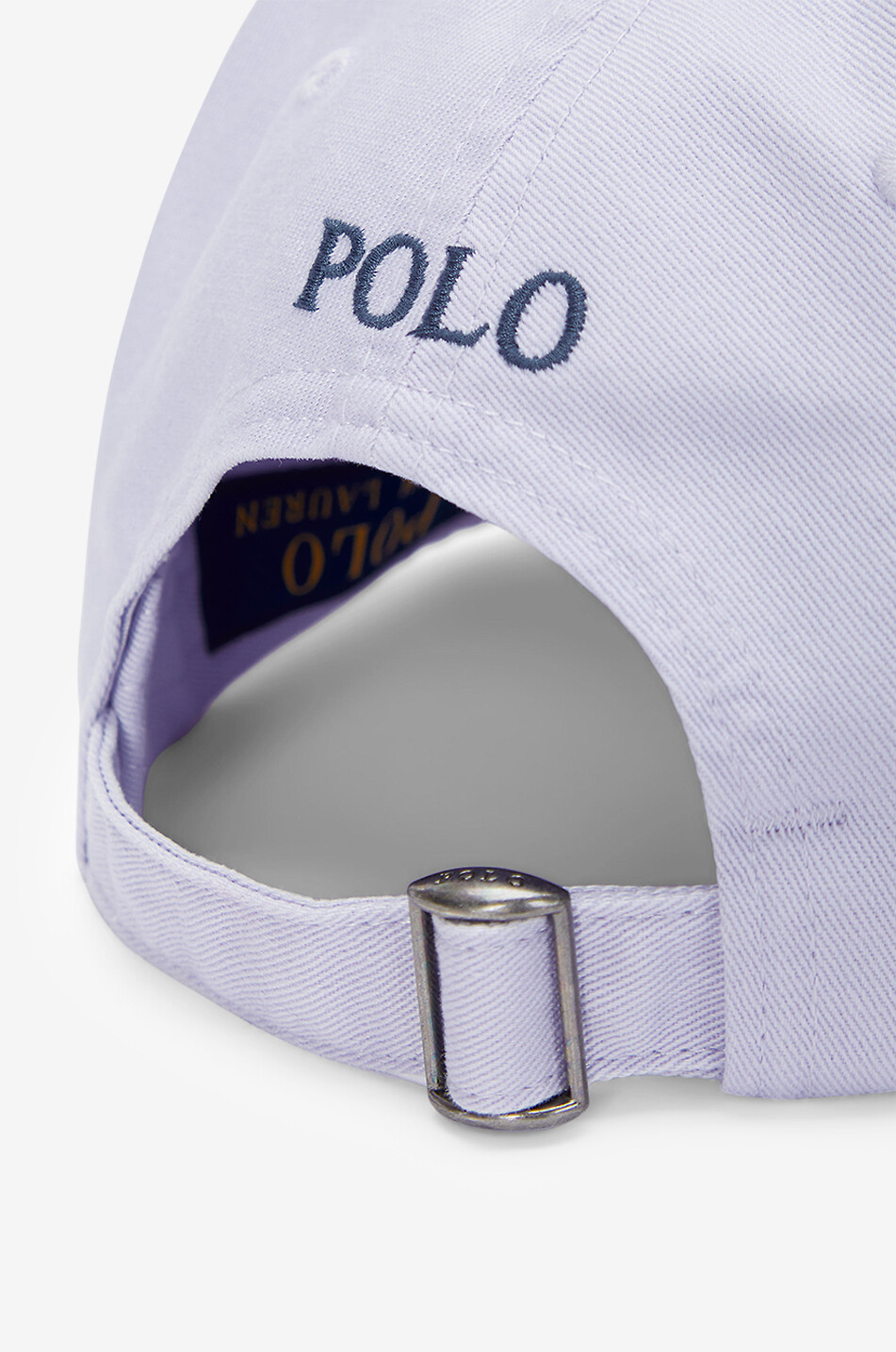 POLO RALPH LAUREN Pony chino cotton baseball cap Men LIGHT PURPLE 3