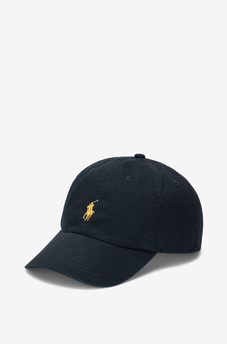 POLO RALPH LAUREN Pony twill baseball cap Men BLACK 1