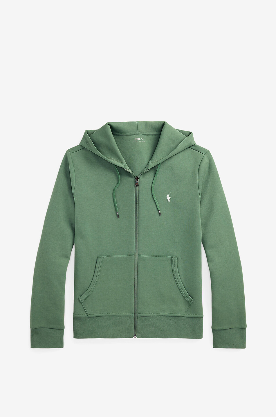 POLO RALPH LAUREN Double-Knit Pony hooded full-zip sweatshirt Men GREEN 1