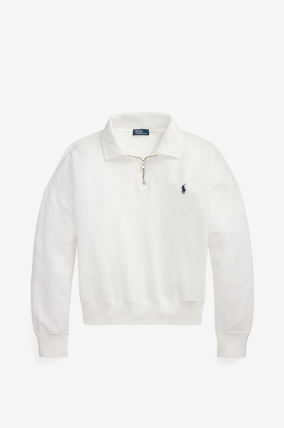 Sweatshirt Top Ralph Lauren Femme White Polo Sweater Womens Sales