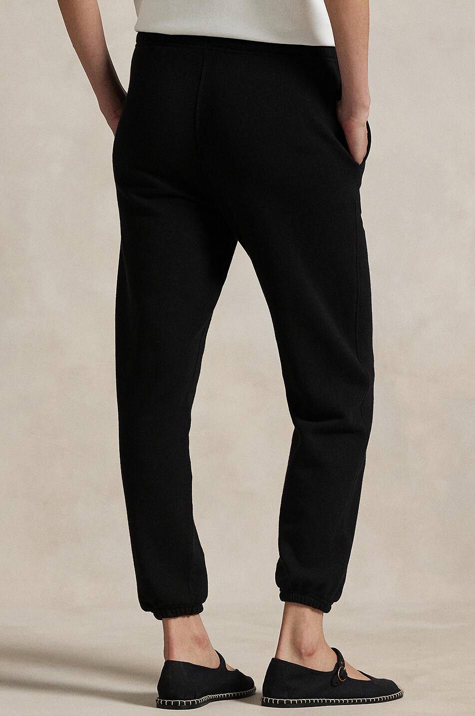 POLO RALPH LAUREN Pantalon de jogging en molleton léger Pony Femme NOIR 3