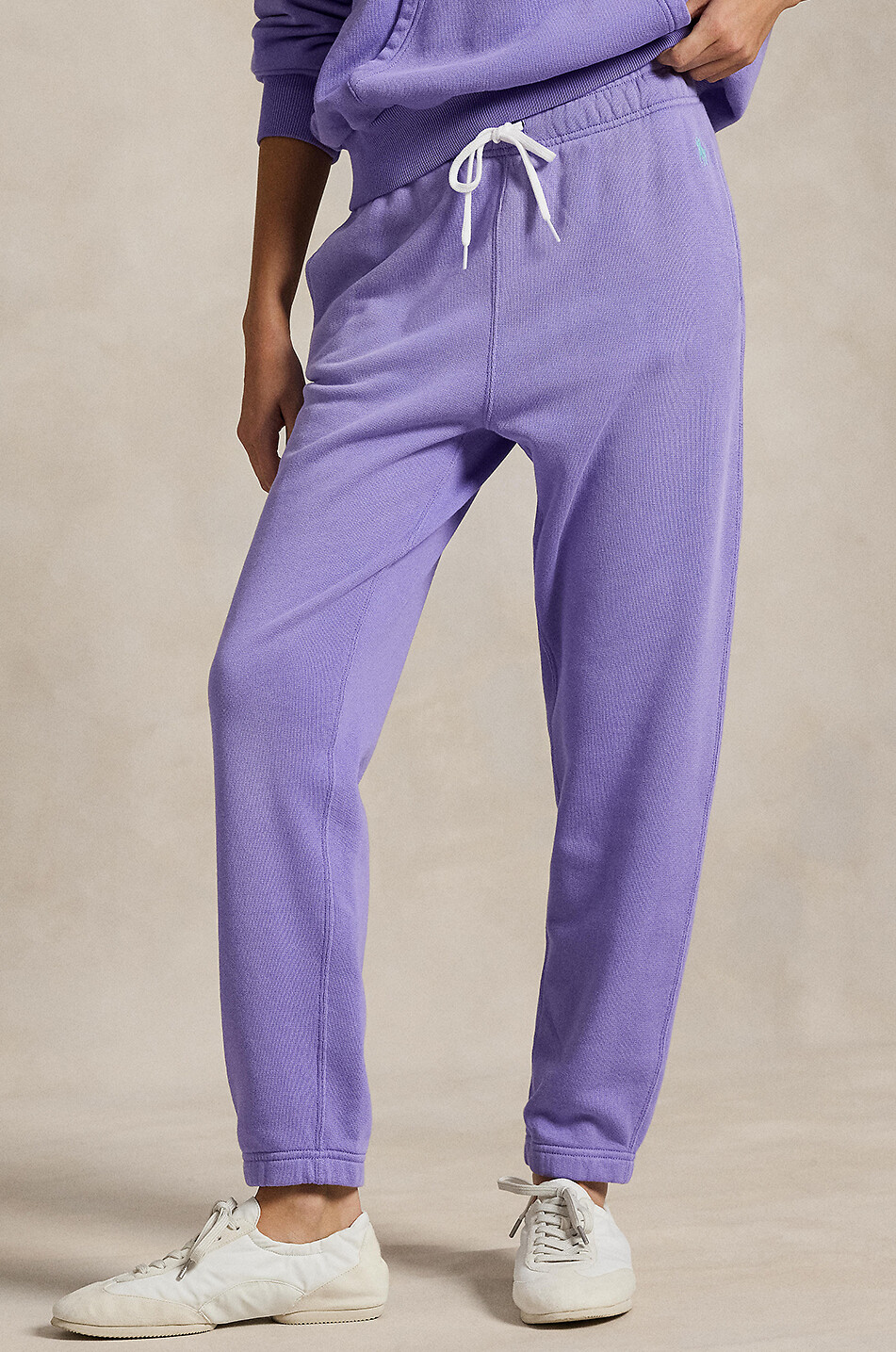POLO RALPH LAUREN Pantalon de jogging en molleton léger Pony Femme VIOLET 2