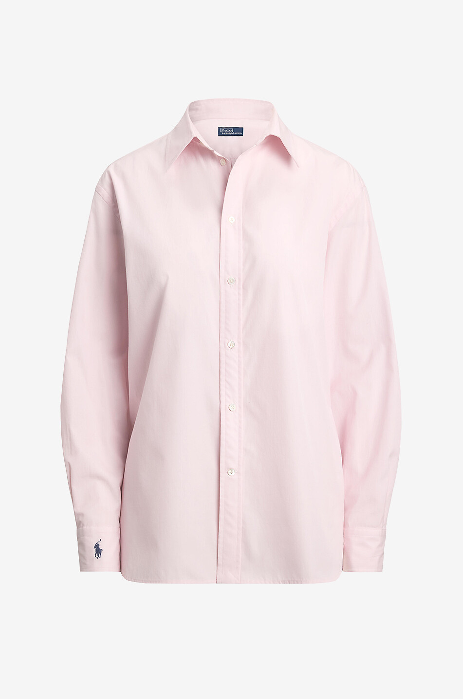 Pony oversize poplin shirt