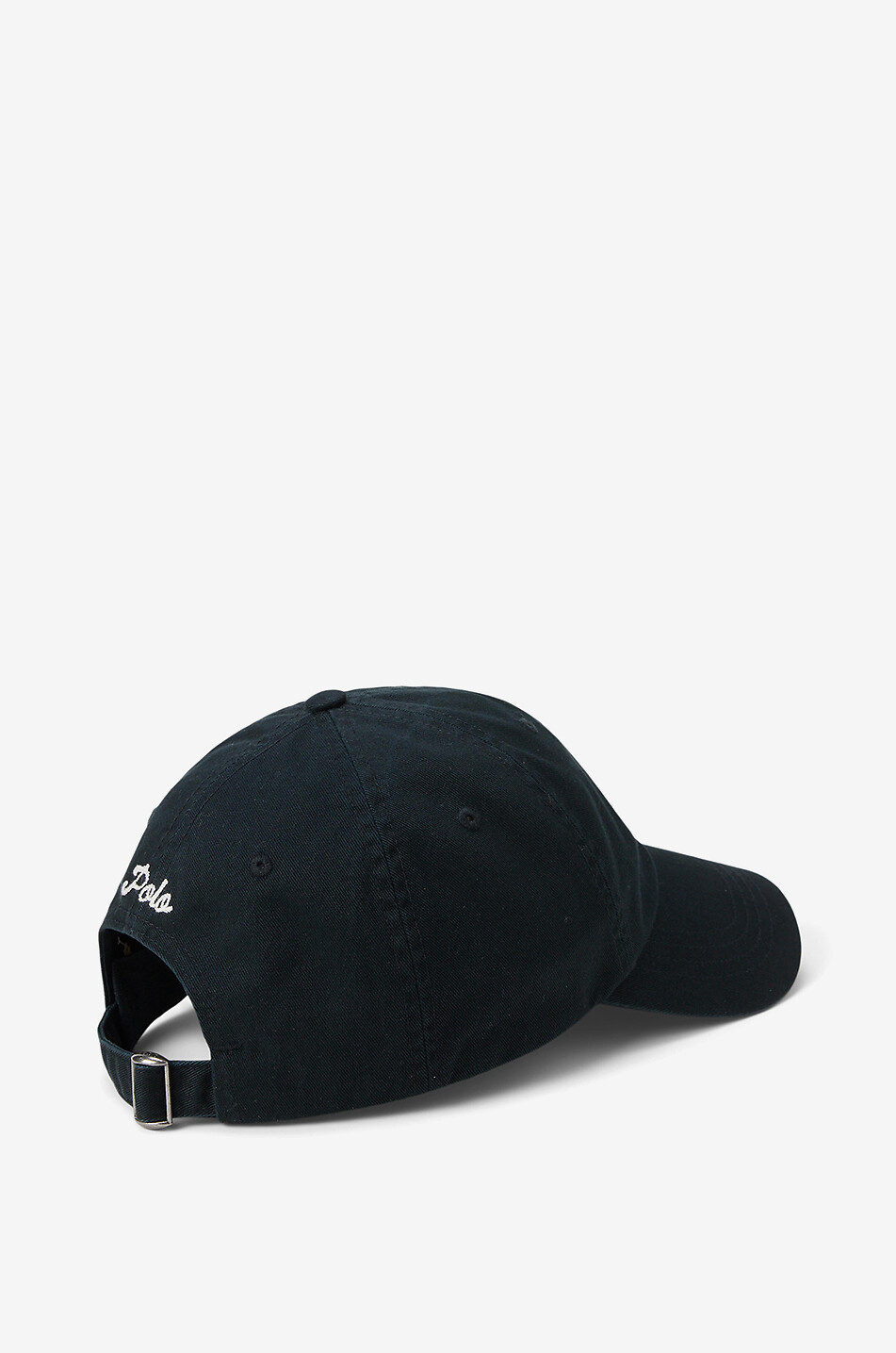 POLO RALPH LAUREN Dog embroidered cotton twill baseball cap Men BLACK 2