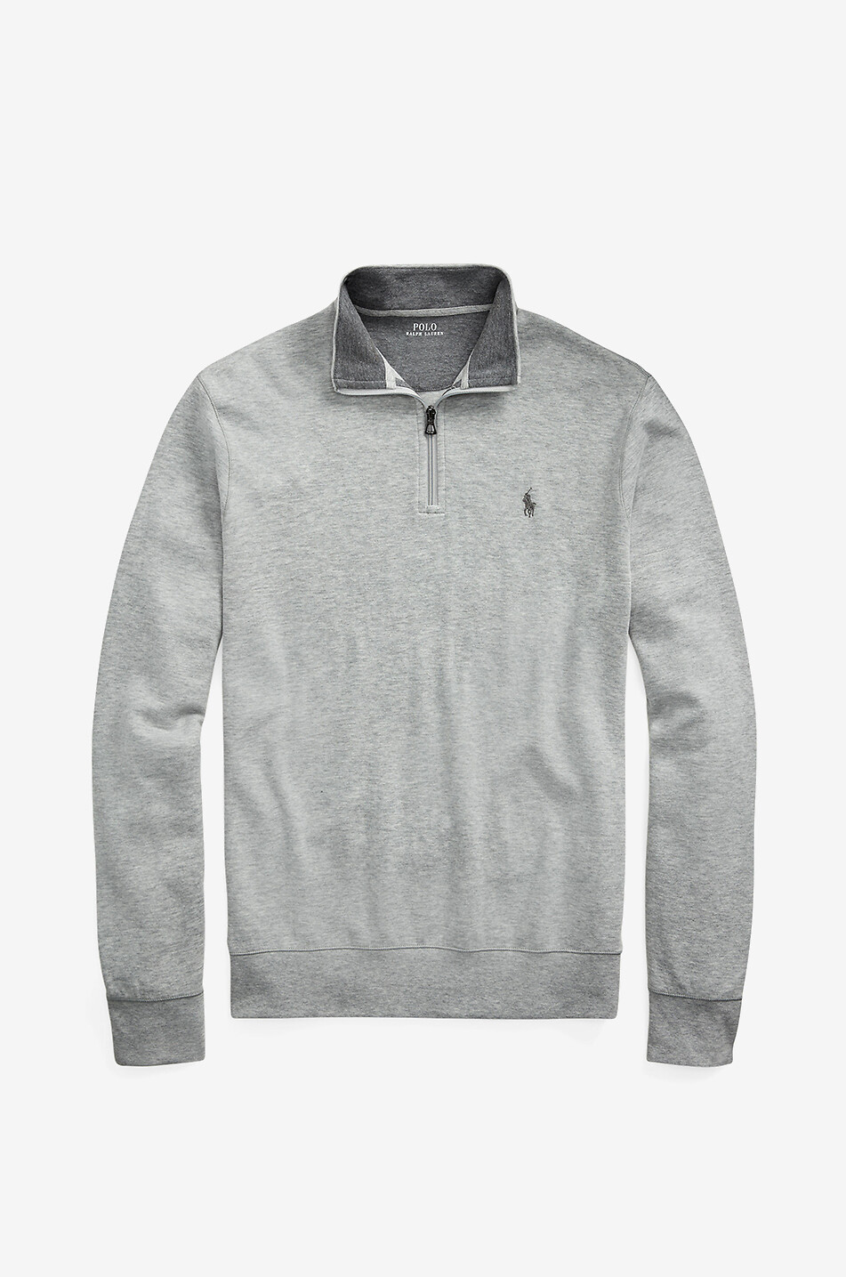 Pony half-zip jersey top