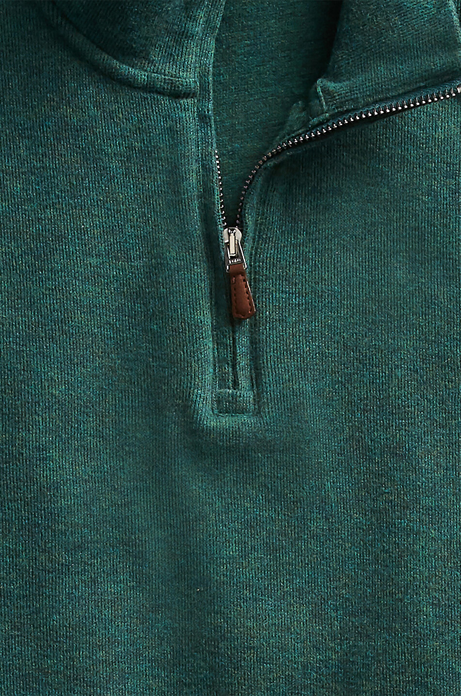 POLO RALPH LAUREN Estate-Rib Pony half-zip pullover in cotton Men DARK GREEN 2