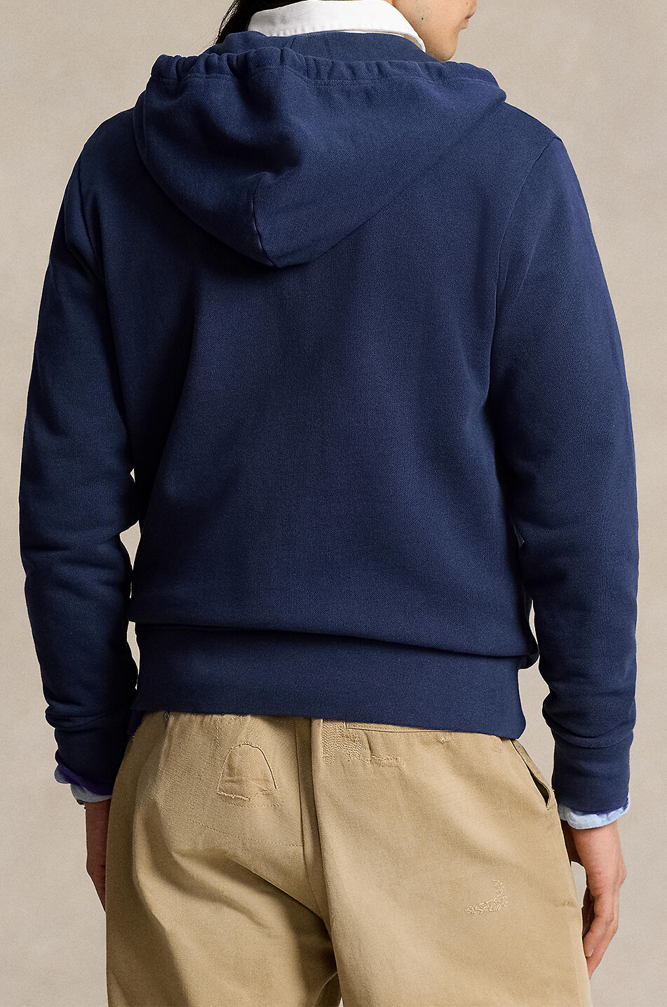 POLO RALPH LAUREN Sweat-shirt zippé à capuche Pony Homme BLEU FONCE 3