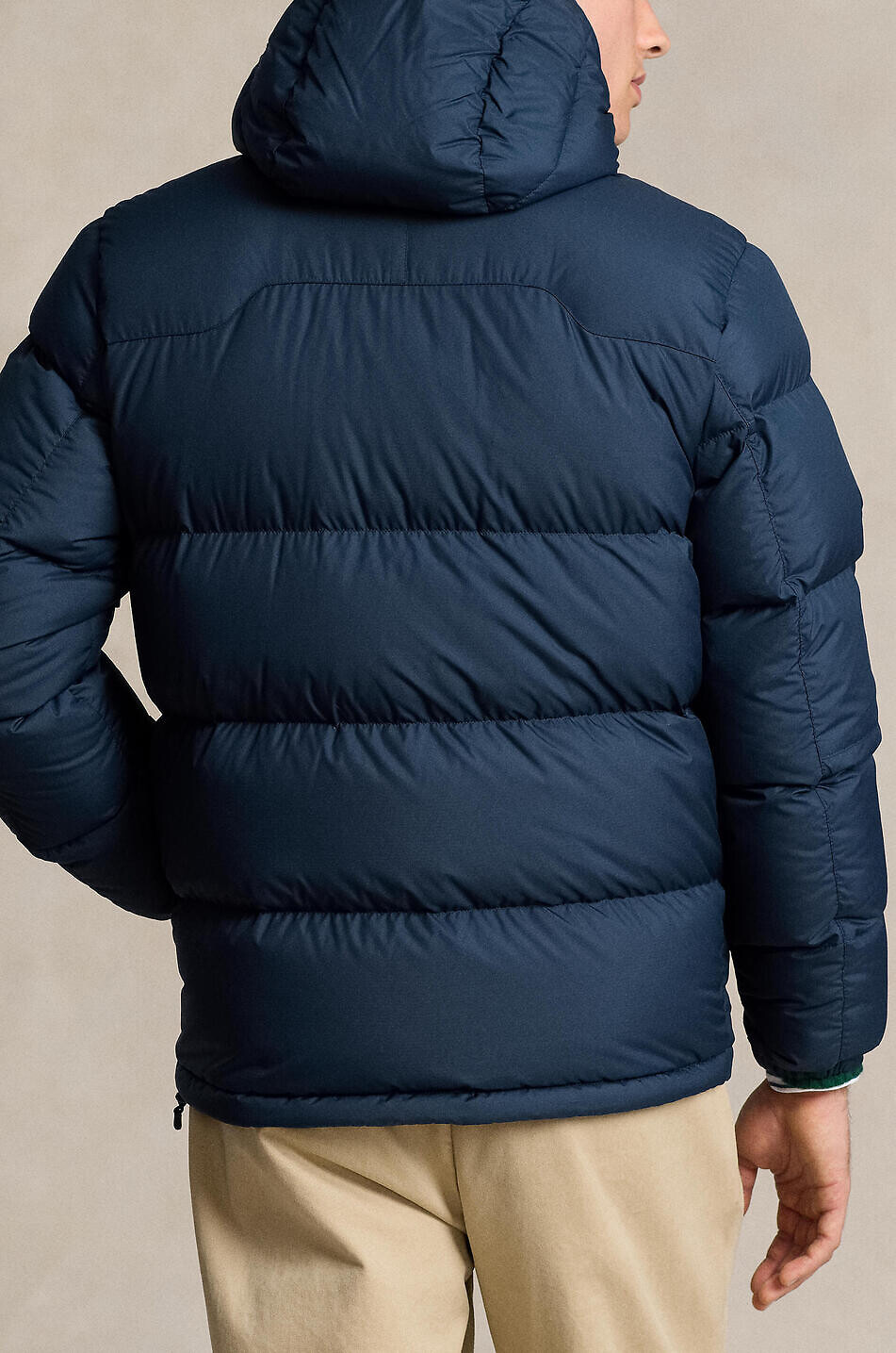 POLO RALPH LAUREN Kurze Stepp-Daunenjacke mit Kapuze The Gorham Herren DUNKELBLAU 3