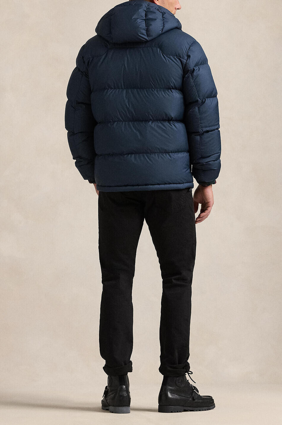 POLO RALPH LAUREN Kurze Stepp-Daunenjacke mit Kapuze The Gorham Herren DUNKELBLAU 7