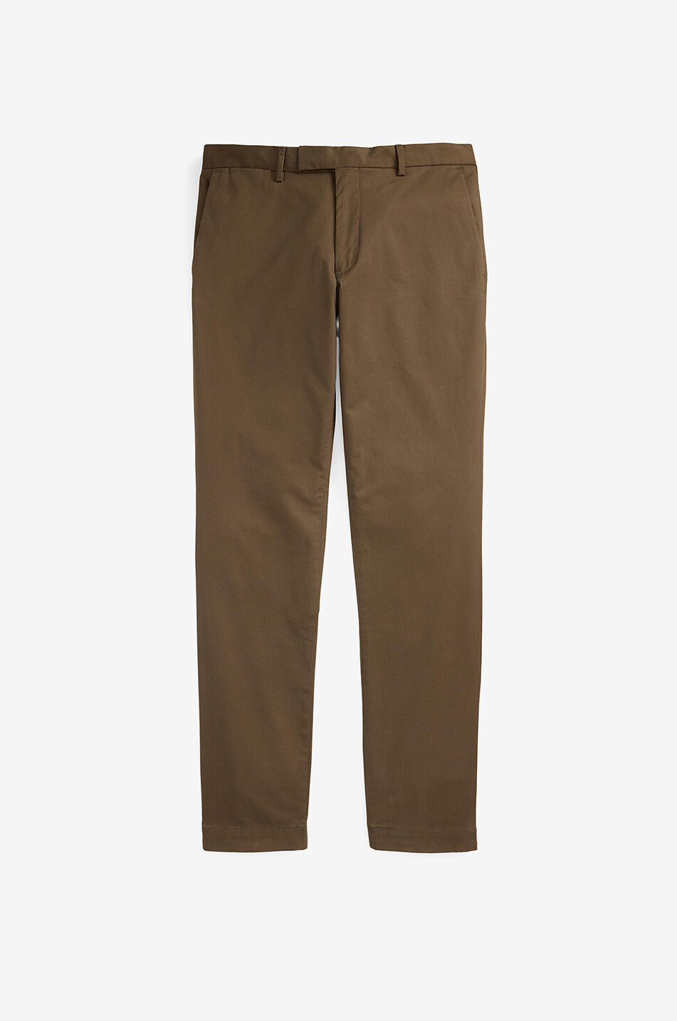 POLO RALPH LAUREN Cotton stretch slim fit chino trousers Men BROWN 1