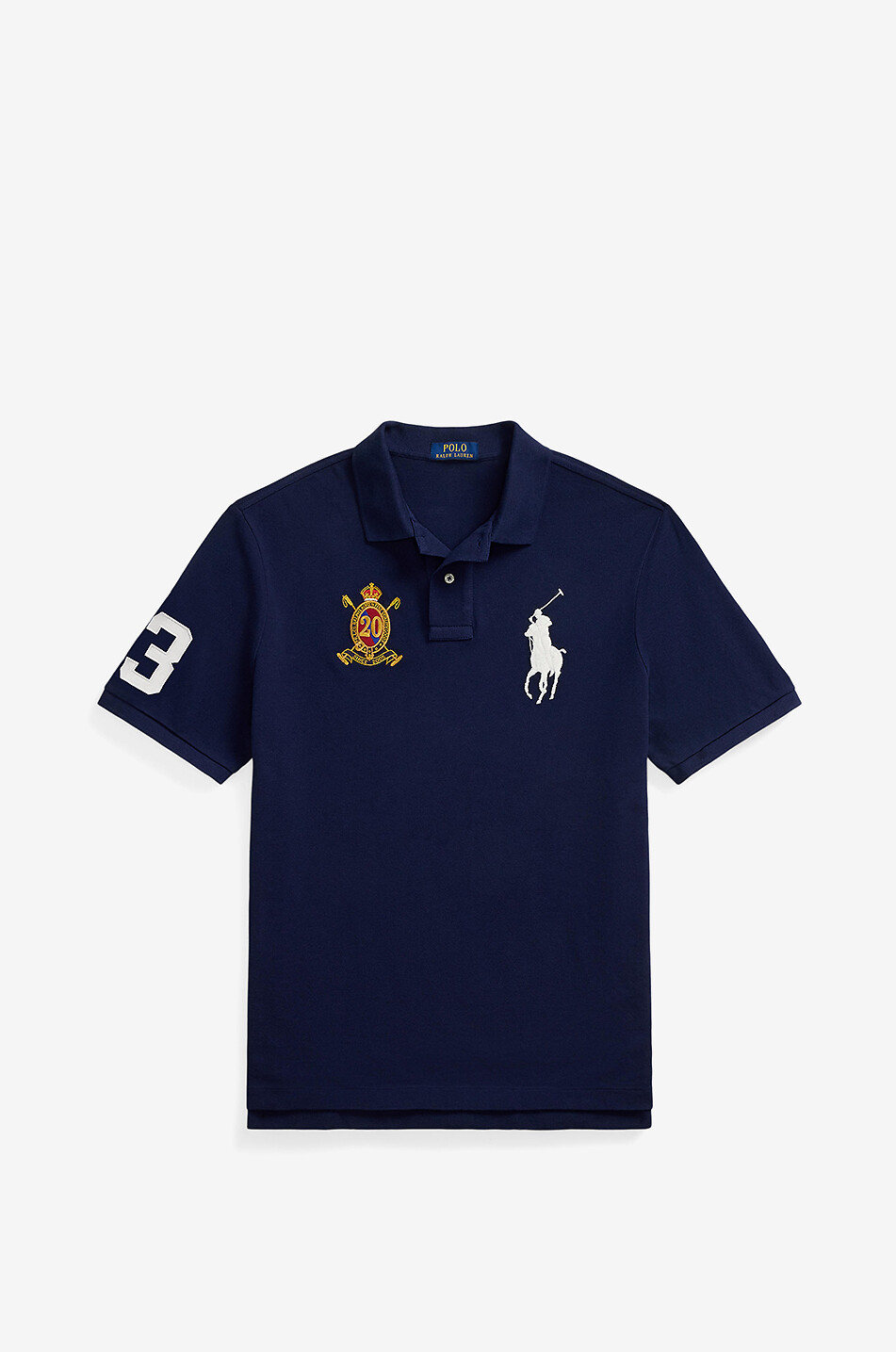 Kurzarm-Polohemd Custom Slim Fit 20th Anniversary