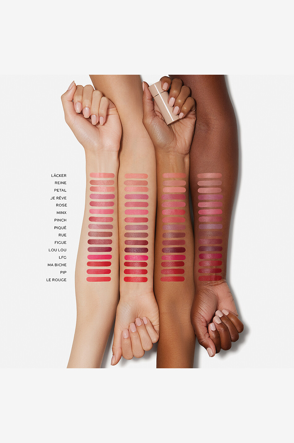 WESTMAN ATELIER Lip Suede Matte Pinch lipstick Women Colourless 7