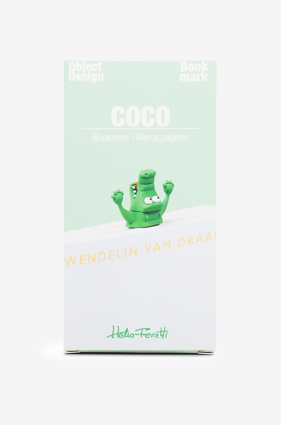 HELIO FERRETTI Marque-page Coco Maison VERT 2