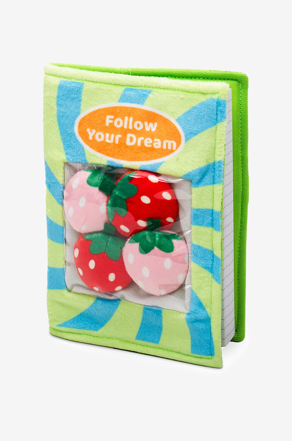 Velboa-Notzbuch Strawberry