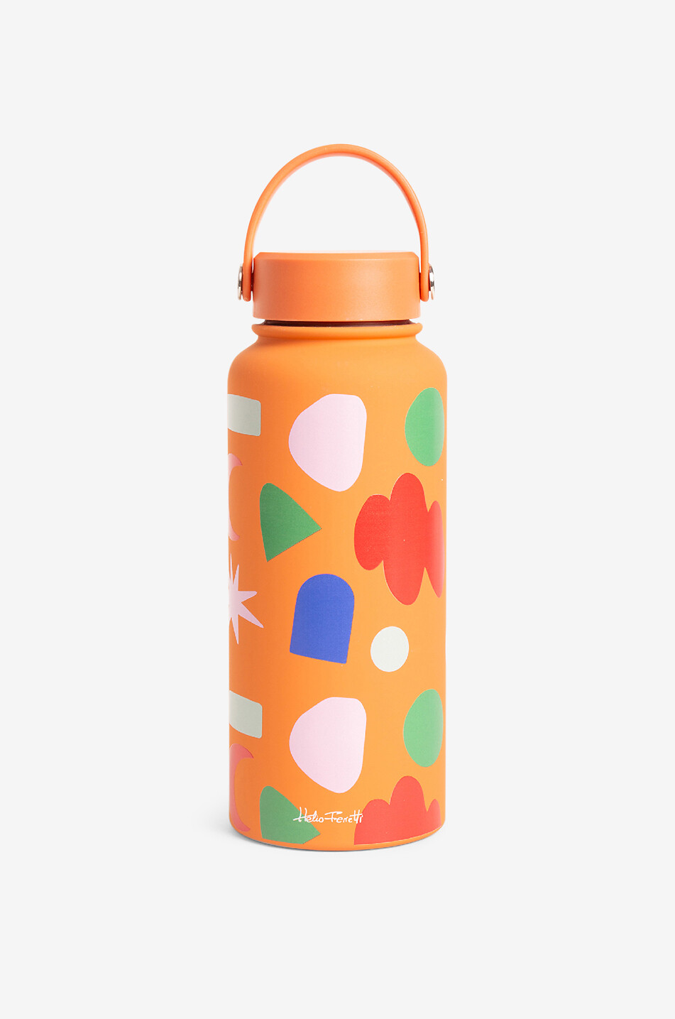 Playful striped water bottle - 1L