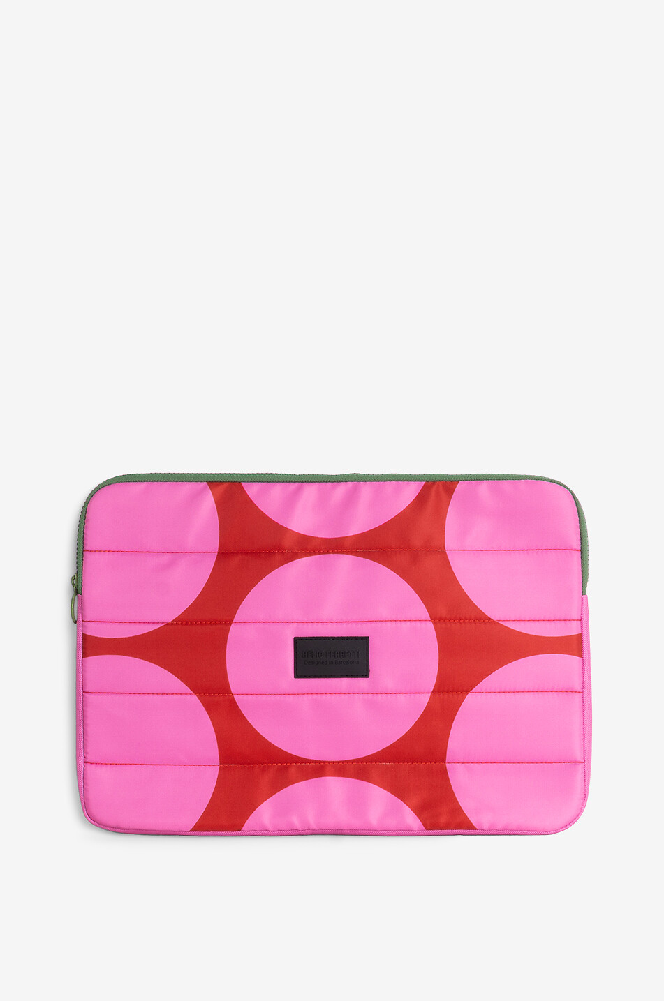 HELIO FERRETTI Housse pour ordinateur portable à pois Pink White Maison ROSE 1