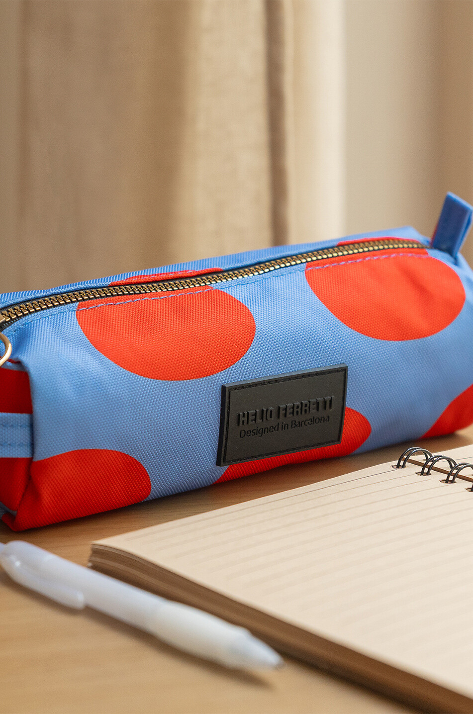 HELIO FERRETTI Trousse à crayons Flamenco Blue Maison MULTICOLORE 3