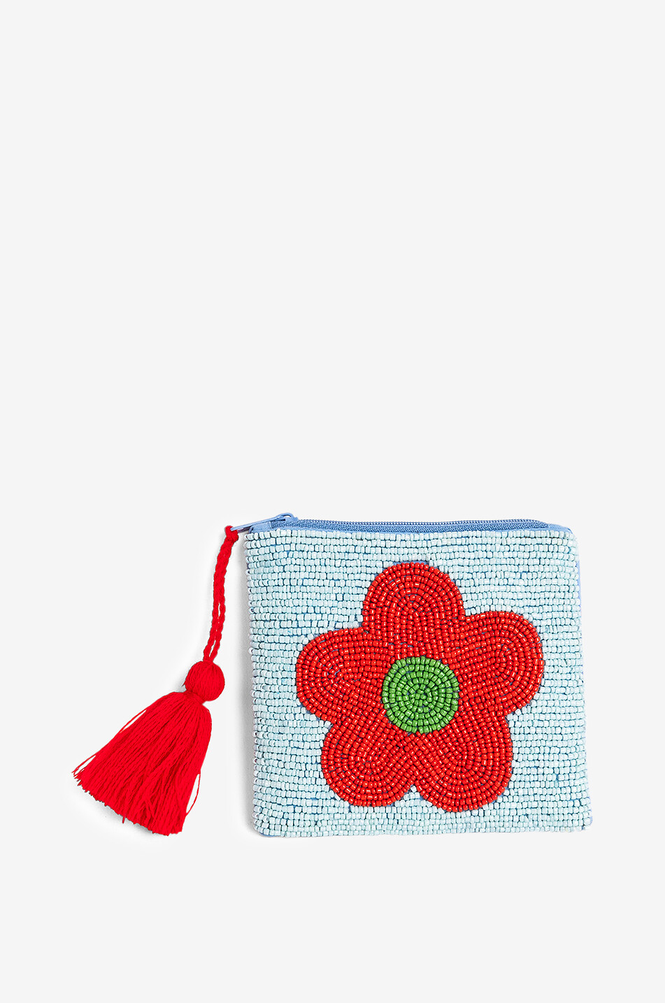 Pochette motif fleur Small Floral