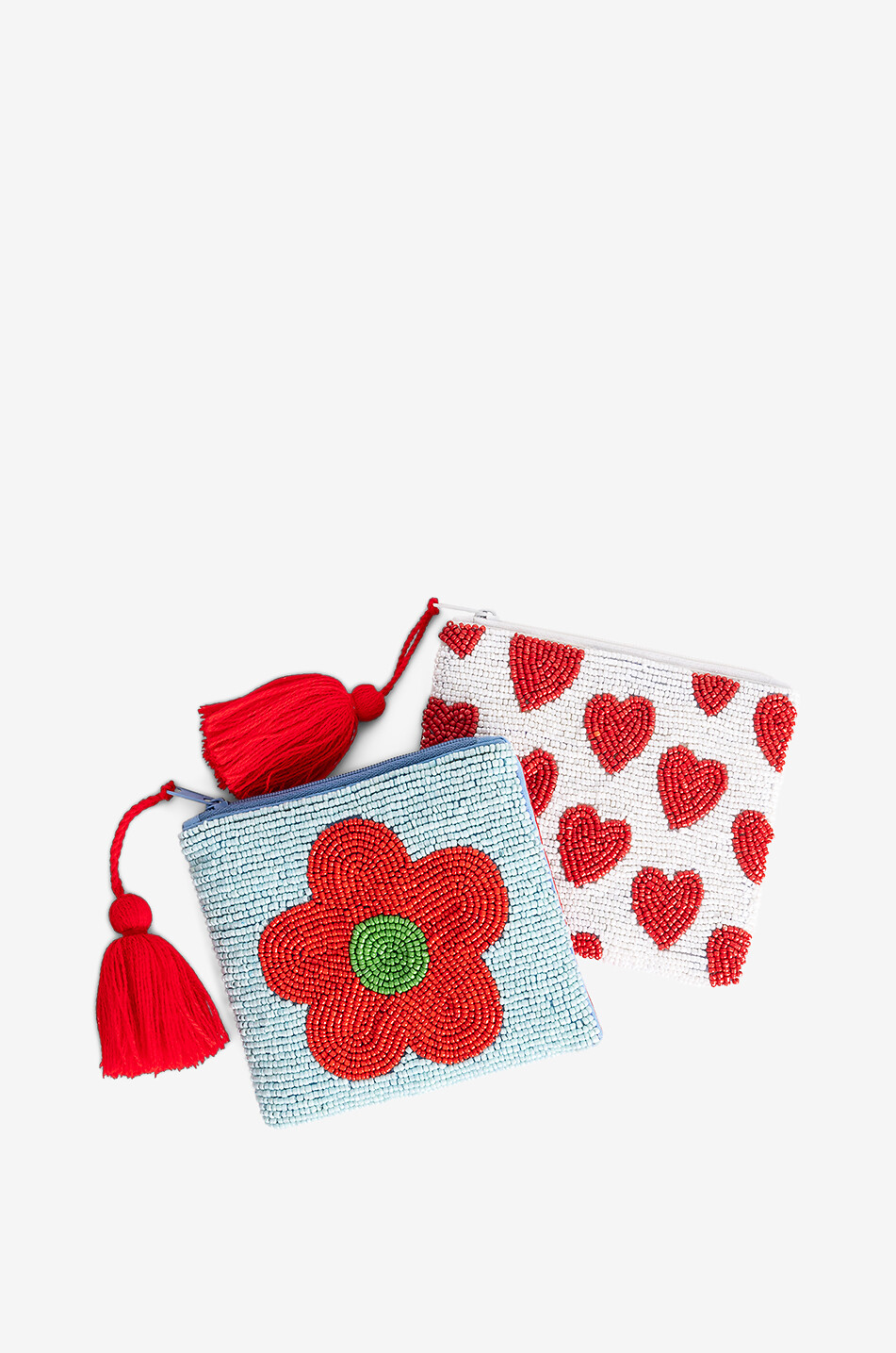 HELIO FERRETTI Pochette motif fleur Small Floral Maison MULTICOLORE 2