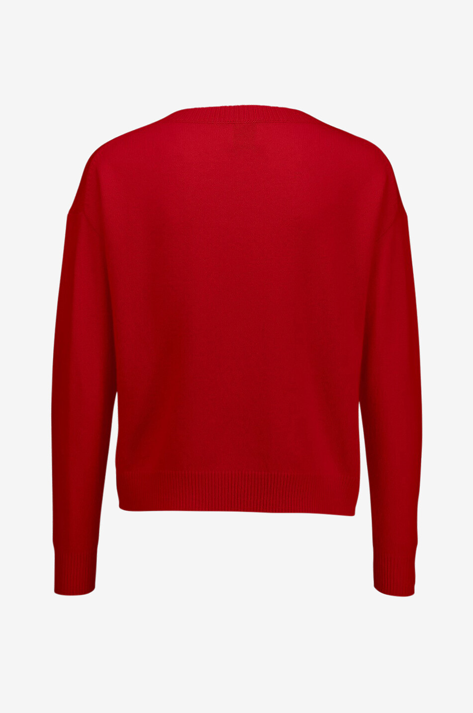 ALLUDE Pullover mit Rundhalsausschnitt aus Kaschmir Damen ROT 2