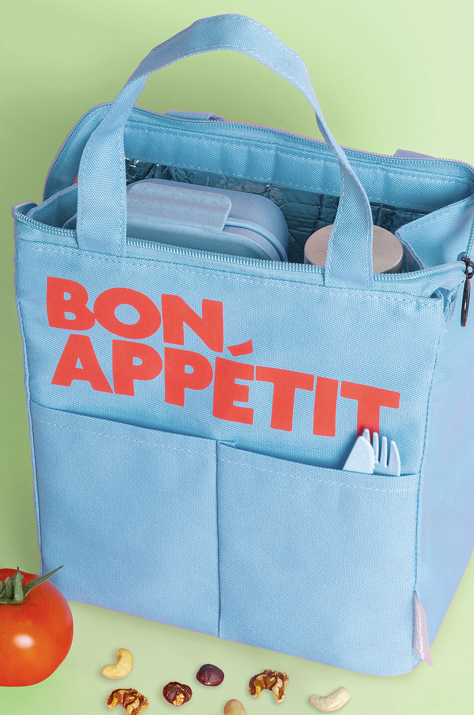 HELIO FERRETTI Thermos-Lunchbox Bon Appétit Haus BLAU 3
