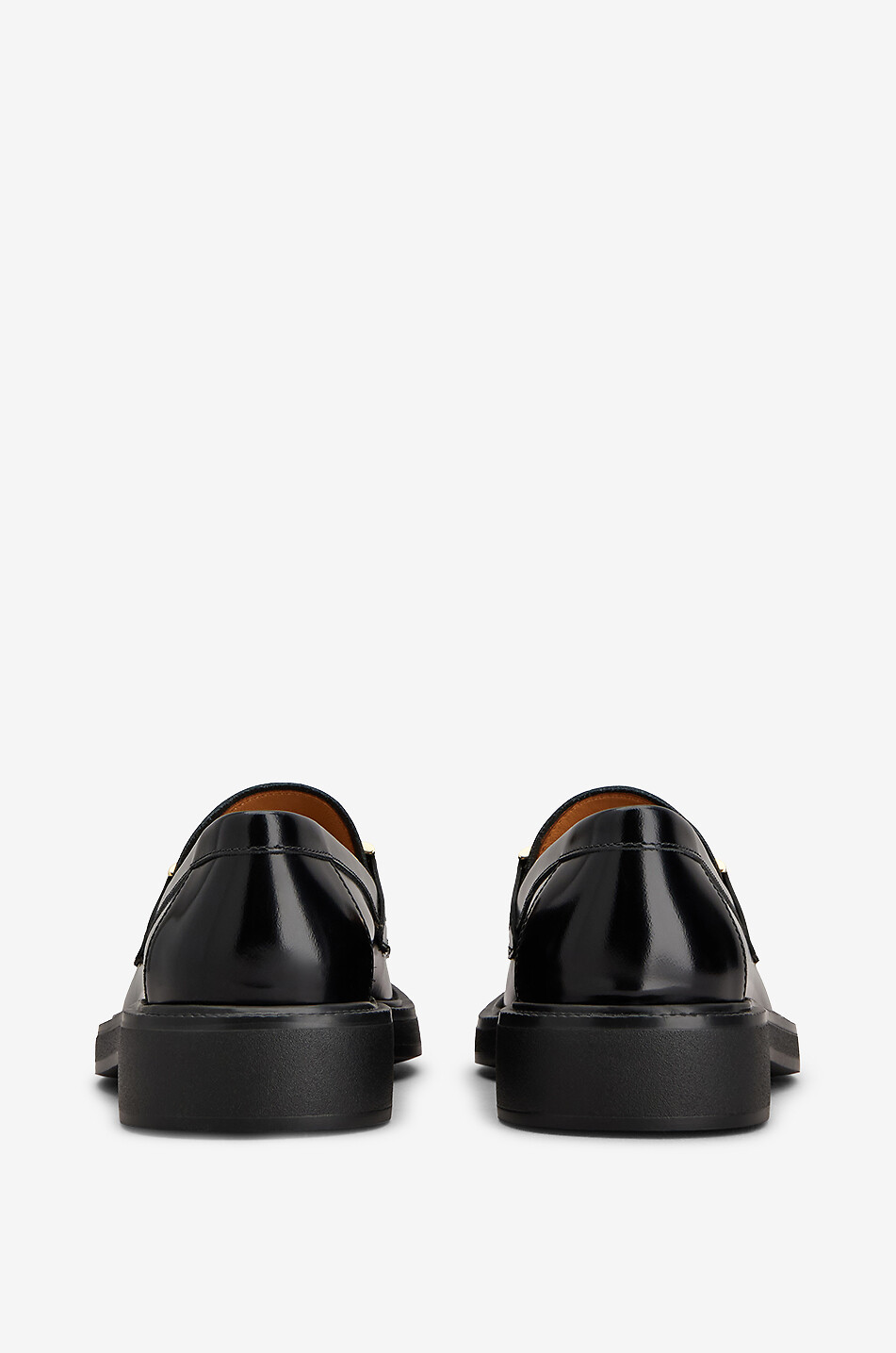 Bar detail patent leather loafers - TOD'S - BLACK - Bongénie
