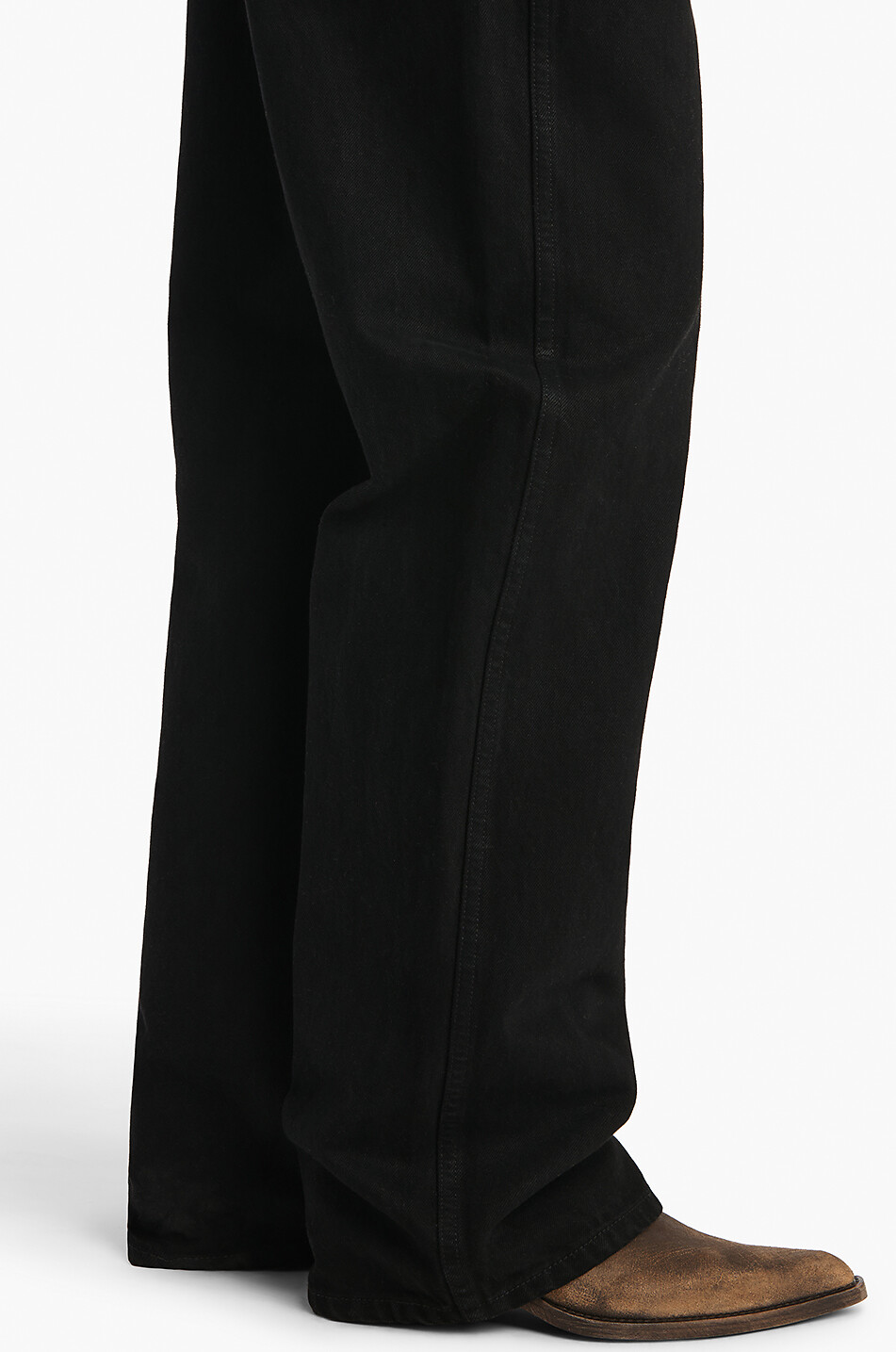 KHAITE Lässige Jeans mit niedriger Taille Bonnie Damen SCHWARZ 6