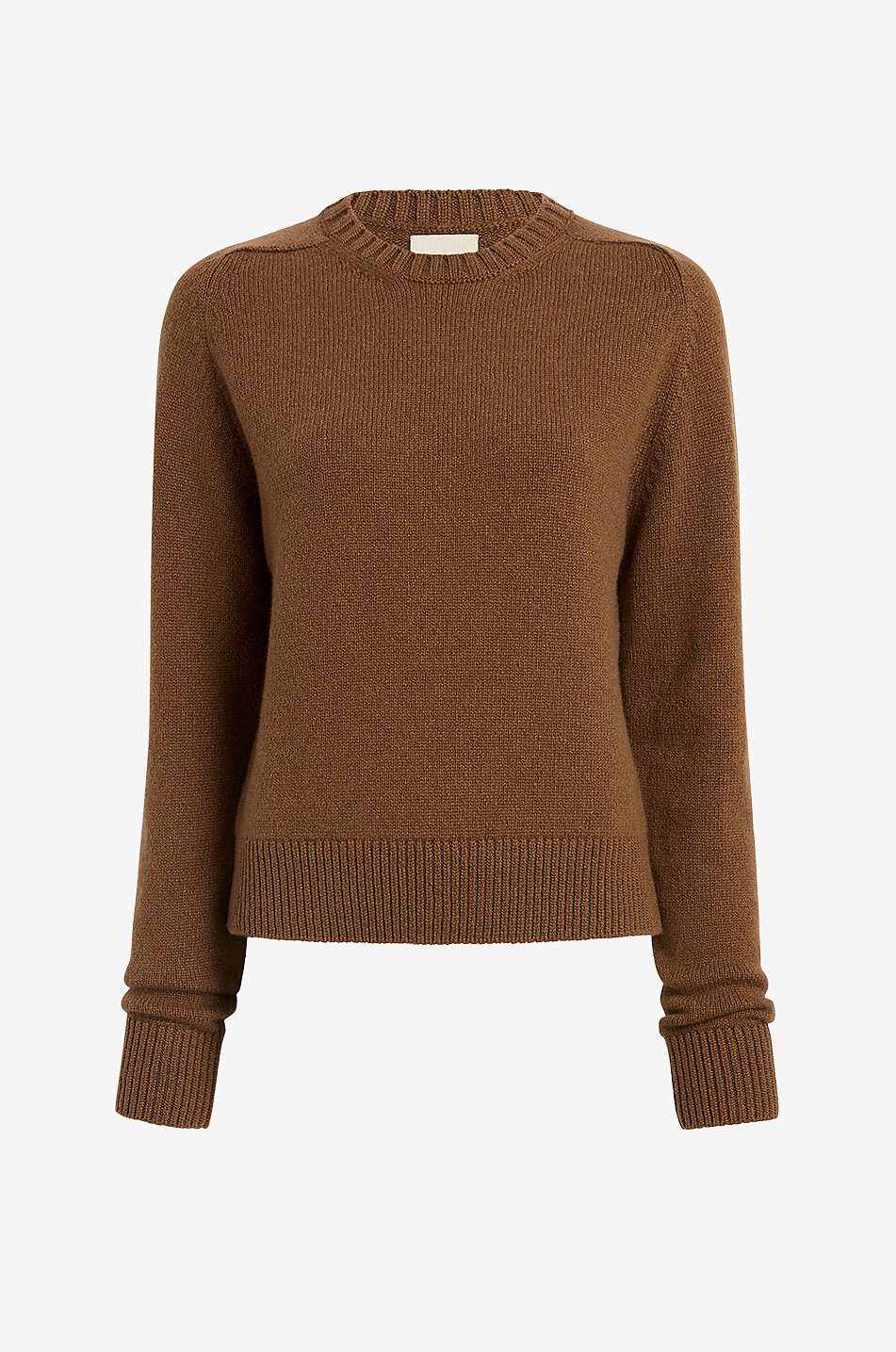 KHAITE Pull à col rond en cachemire Nera Femme MARRON 1
