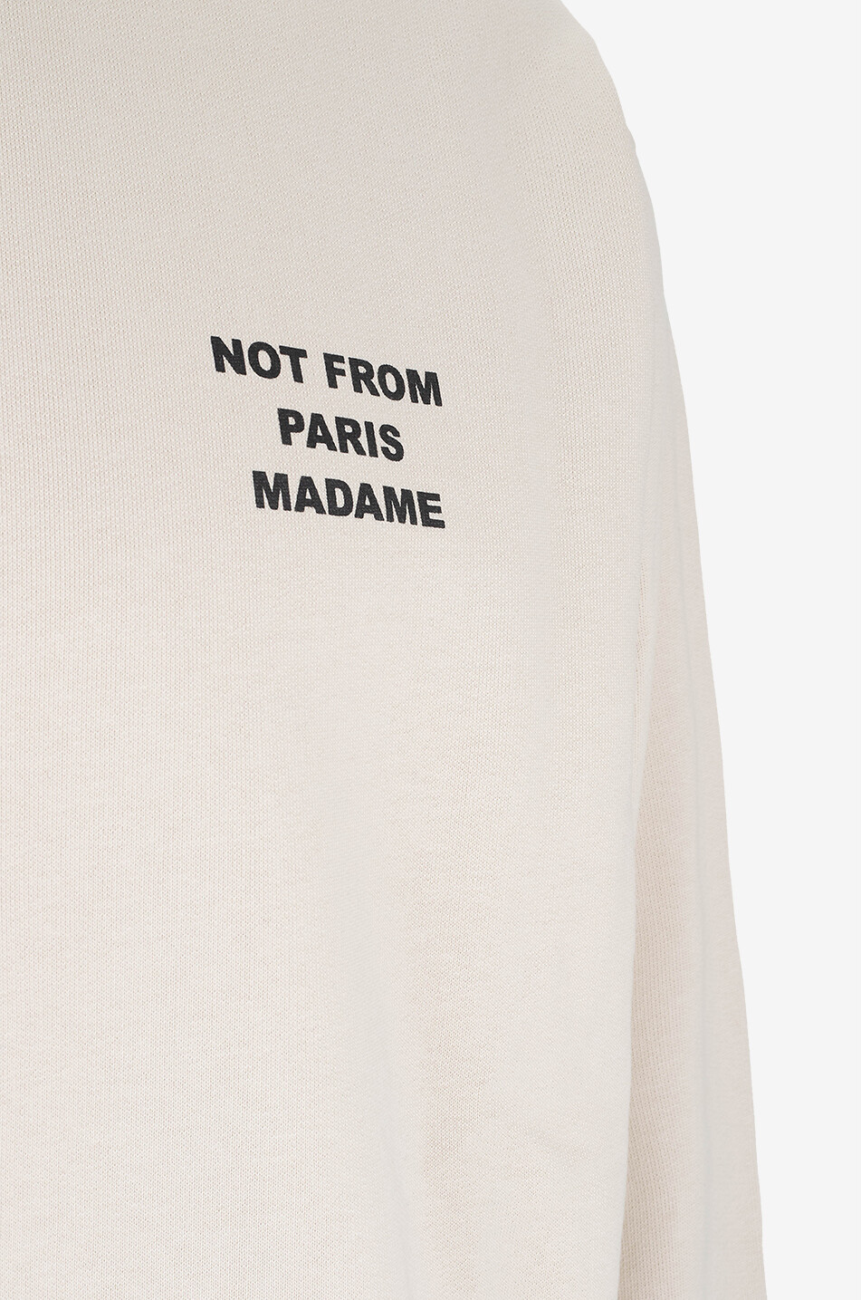 DROLE DE MONSIEUR Rundhalssweatshirt Le sweatshirt Slogan Herren BEIGE 3