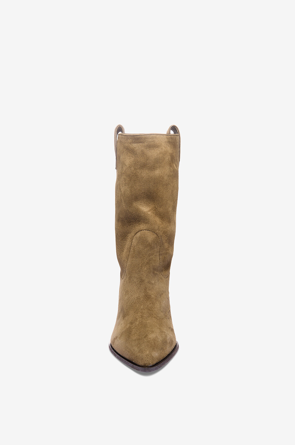 Wildlederstiefeletten mit Absatz Boogie Cowboy 70