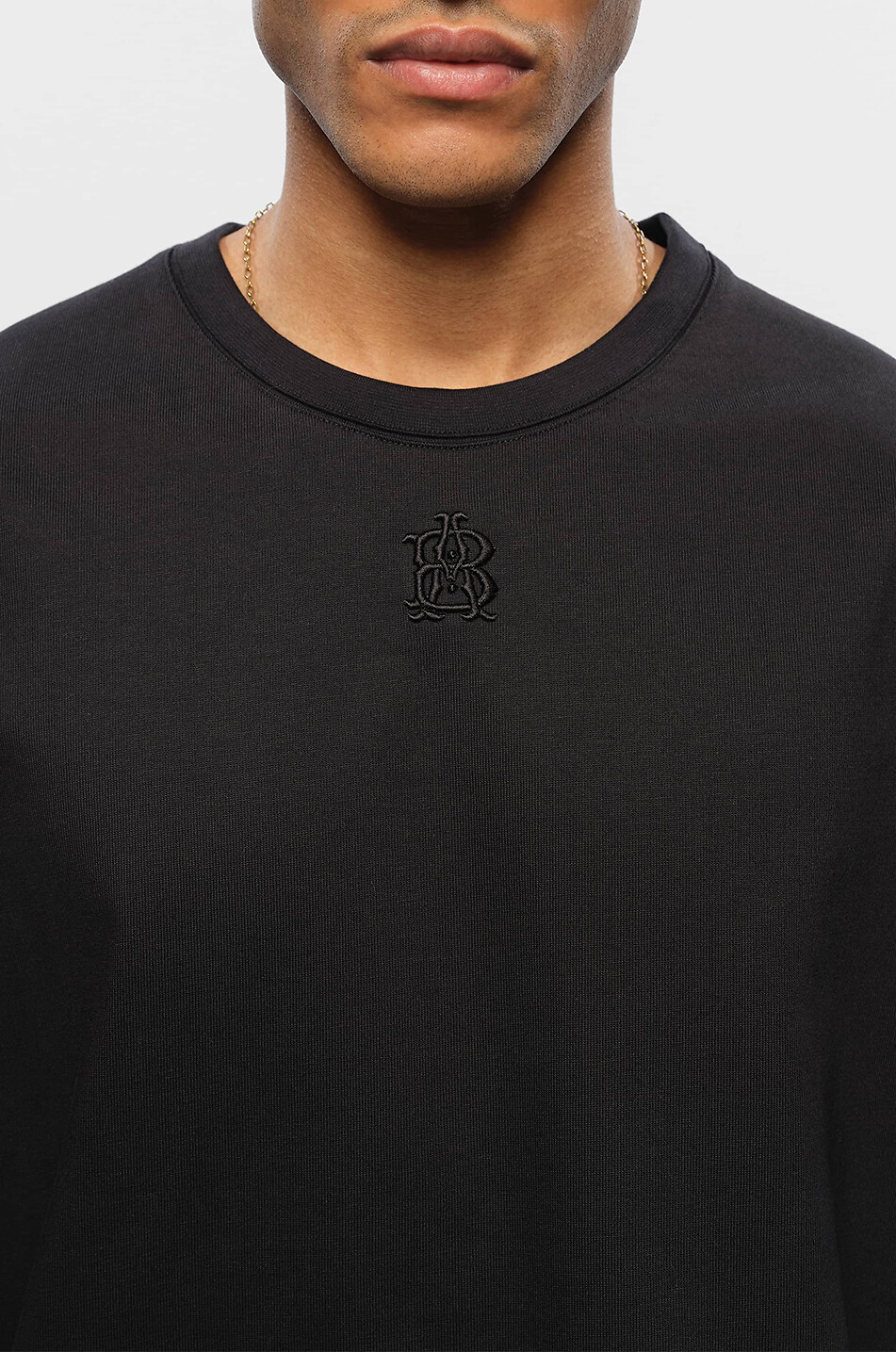 Boxy-Kurzarm-T-Shirt Rollover