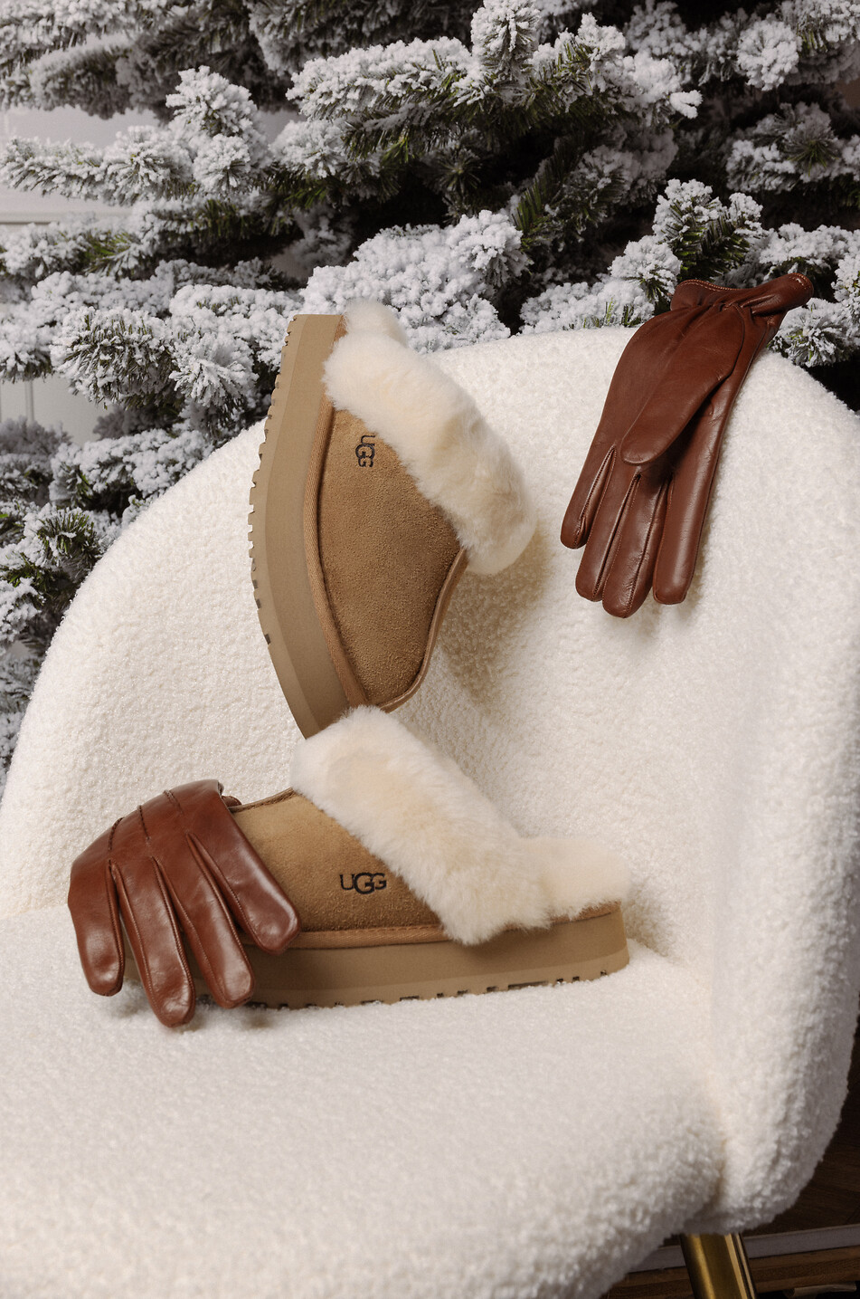 UGG Disquette mule slippers Women LIGHT BROWN 6