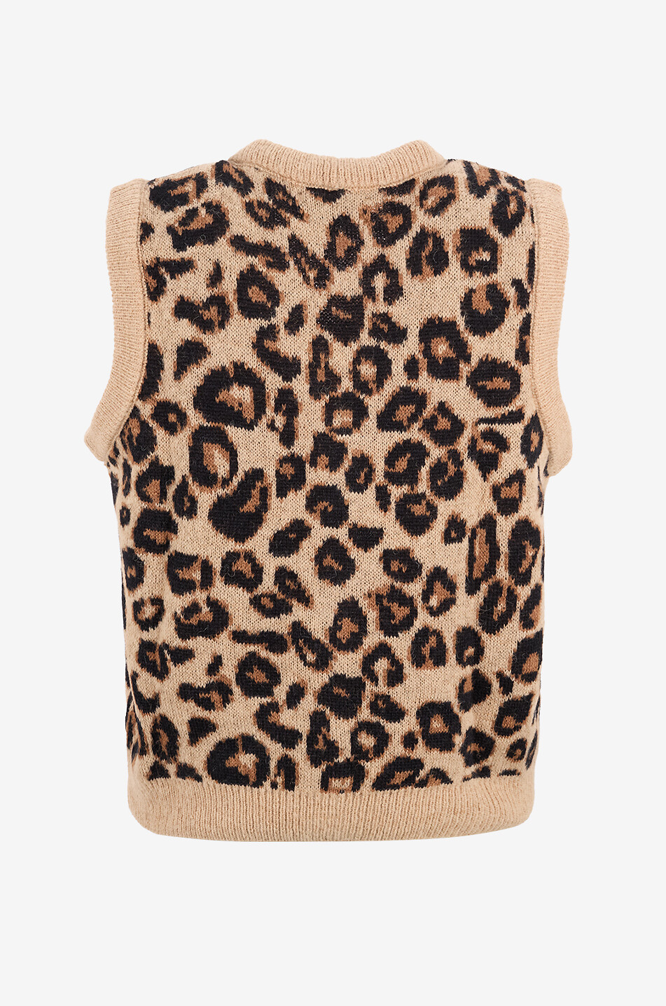 BALZAC PARIS Jacquard-Weste Constant Damen Braun 2