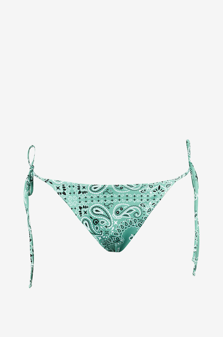 MC2 SAINT BARTH Bas de bikini à nouer Marielle Bandana Femme VERT 1