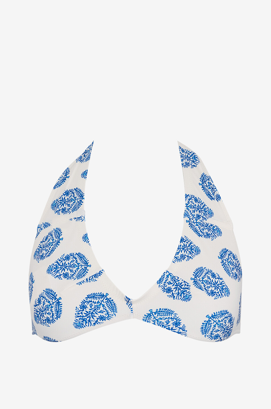 MC2 SAINT BARTH Haut de bikini triangle foulard Gaia Paisley Femme MULTICOLORE 1