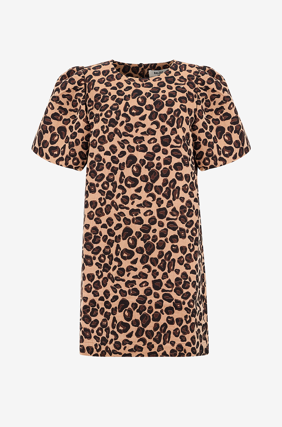 BALZAC PARIS Minikleid aus Leopardenjacquard Xoxo Damen Braun 1