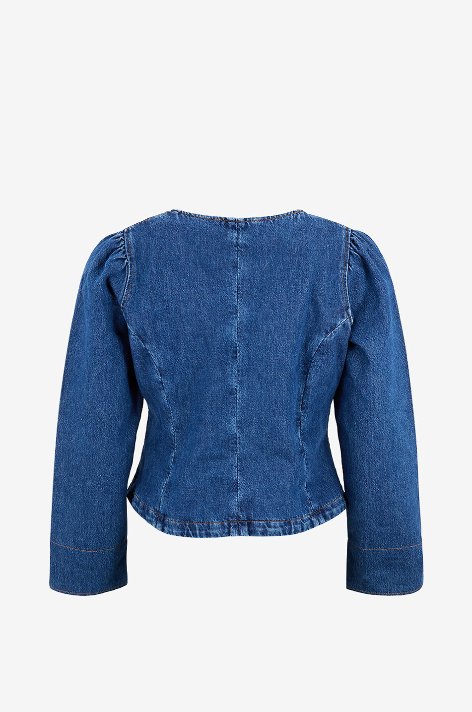 BALZAC PARIS Veste tailleur cintrée en denim Berta Femme BLEU 2