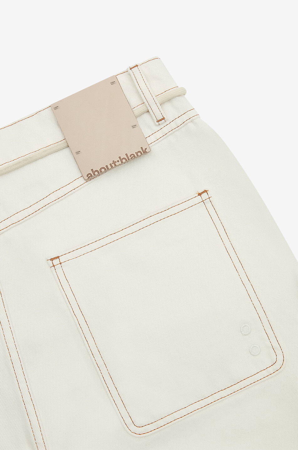 ABOUT:BLANK Lässig gerade Jeans Relaxed Herren BEIGE 6
