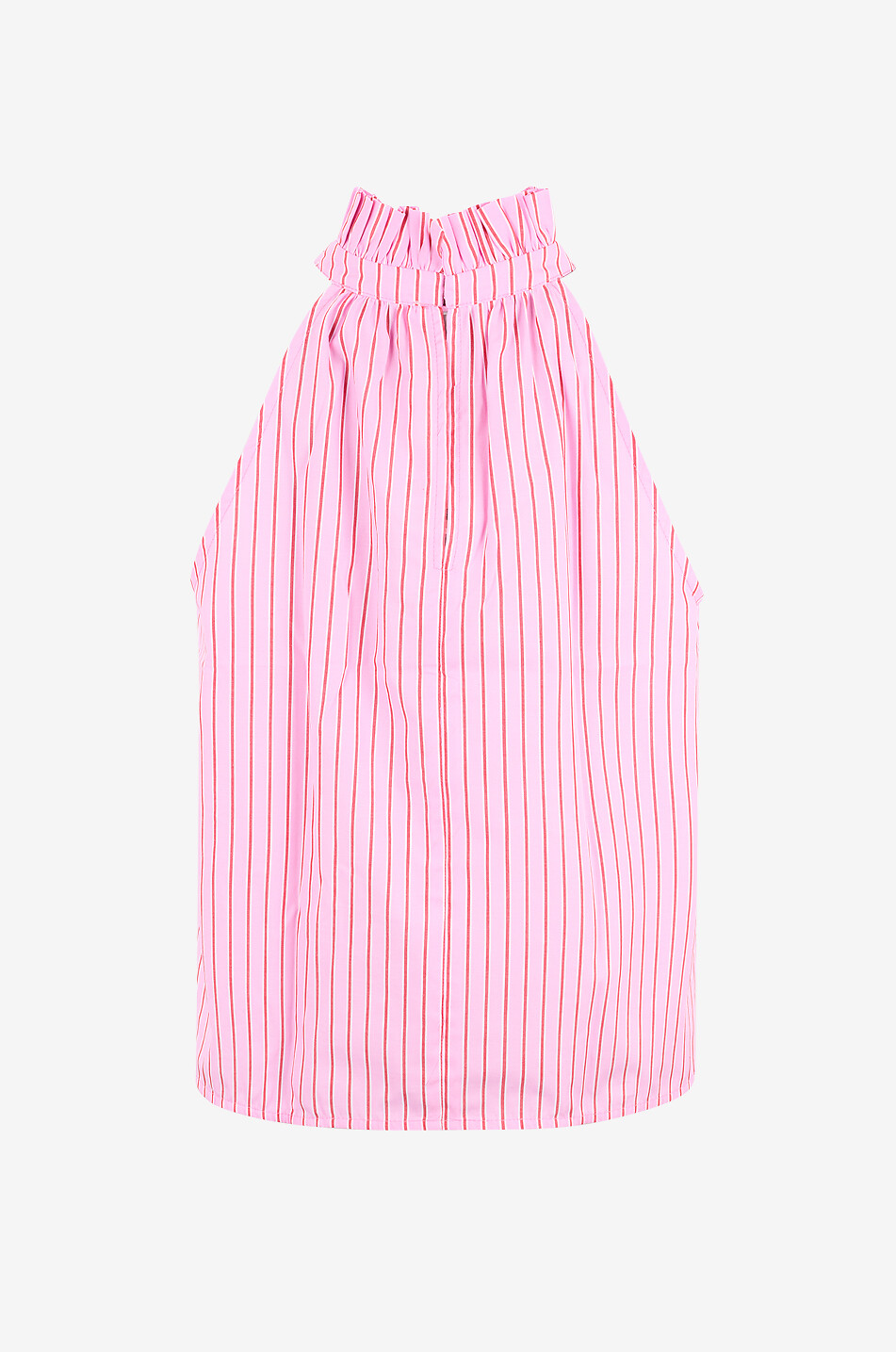 BALZAC PARIS Top sans manches en coton bio rayé Léonora Femme ROSE 2