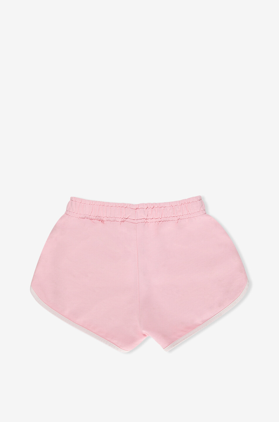 MC2 SAINT BARTH Short fille en jersey de coton brodé Curly Light Fille ROSE 2