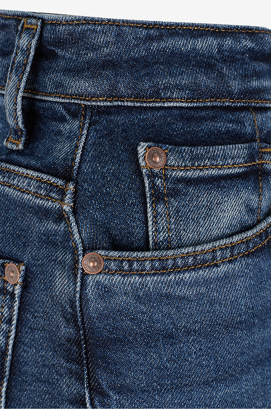 7 FOR ALL MANKIND Calie Straight Luxe Vintage Cisco straight leg jeans Women DARK BLUE 3