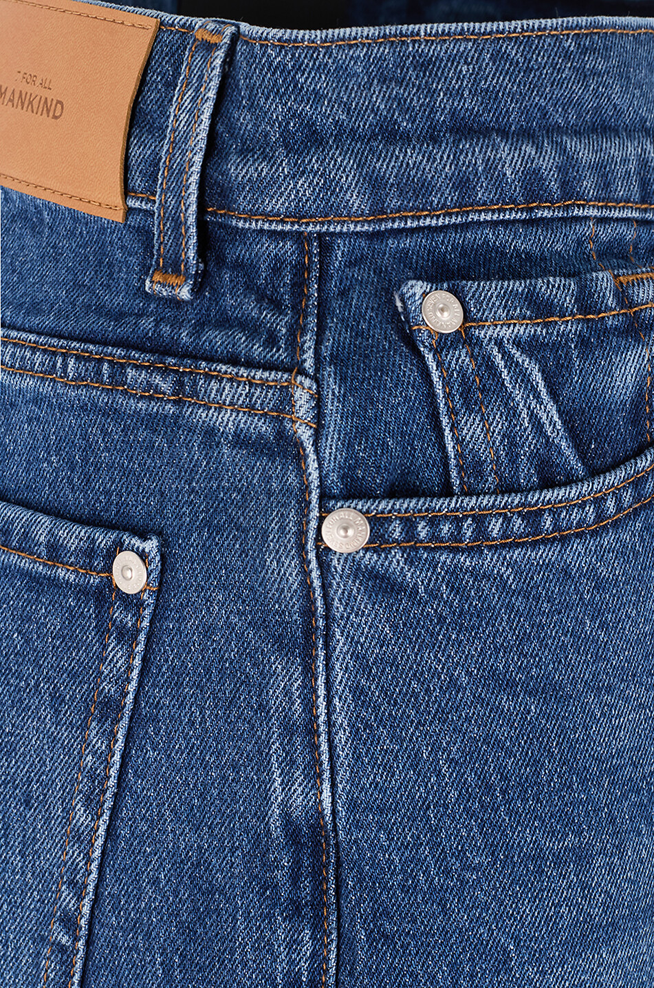 7 FOR ALL MANKIND Jeans mit weitem Bein Marie Wide Leg Mankind Artifact Damen BLAU 3