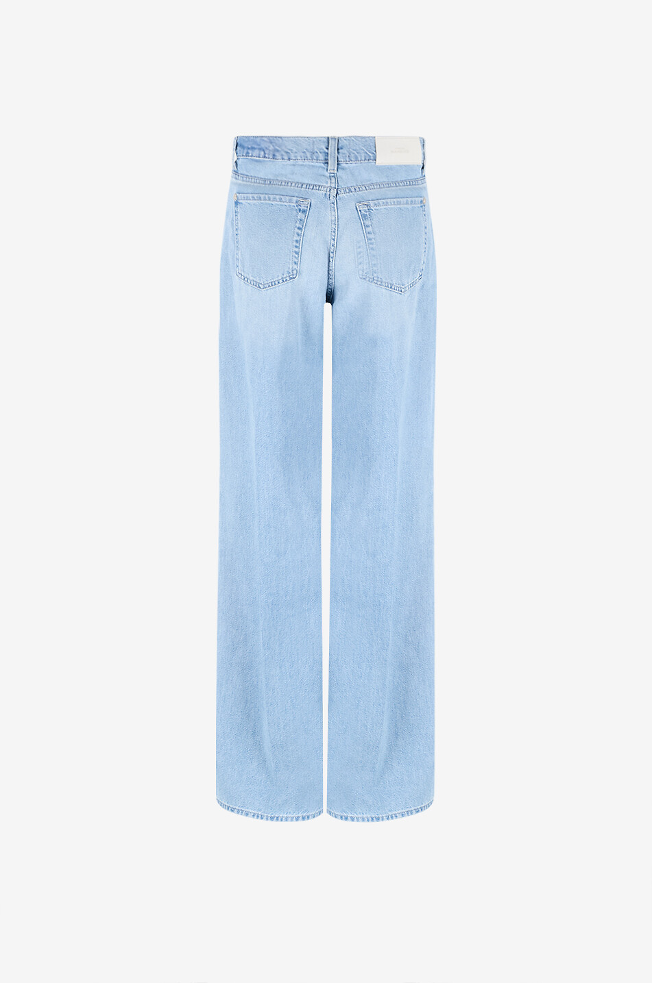 7 FOR ALL MANKIND Lotta Lyocell Denim wide-leg jeans Women LIGHT BLUE 2