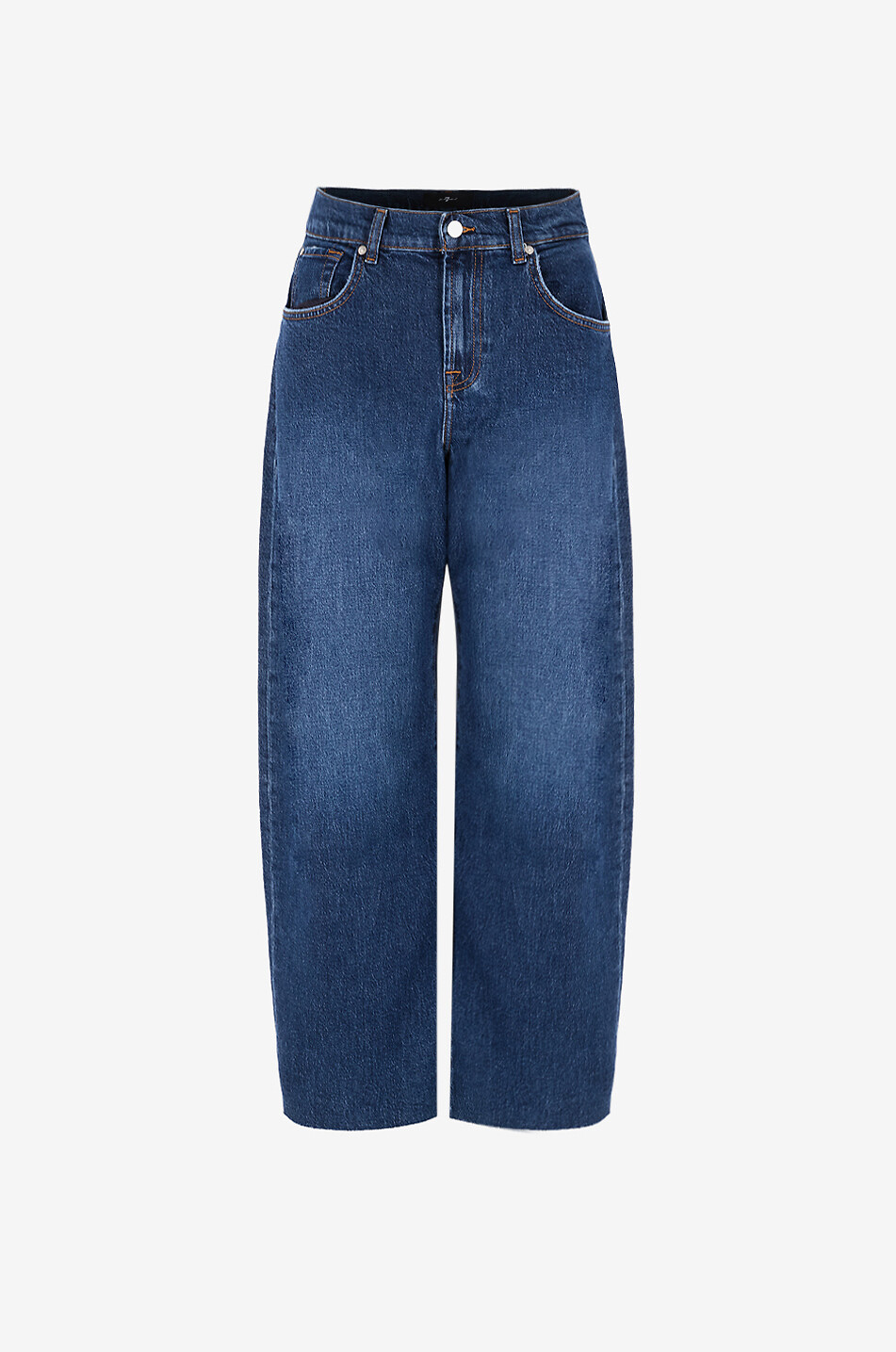 Bonnie Curvilinear Mankind Radar wide-leg jeans
