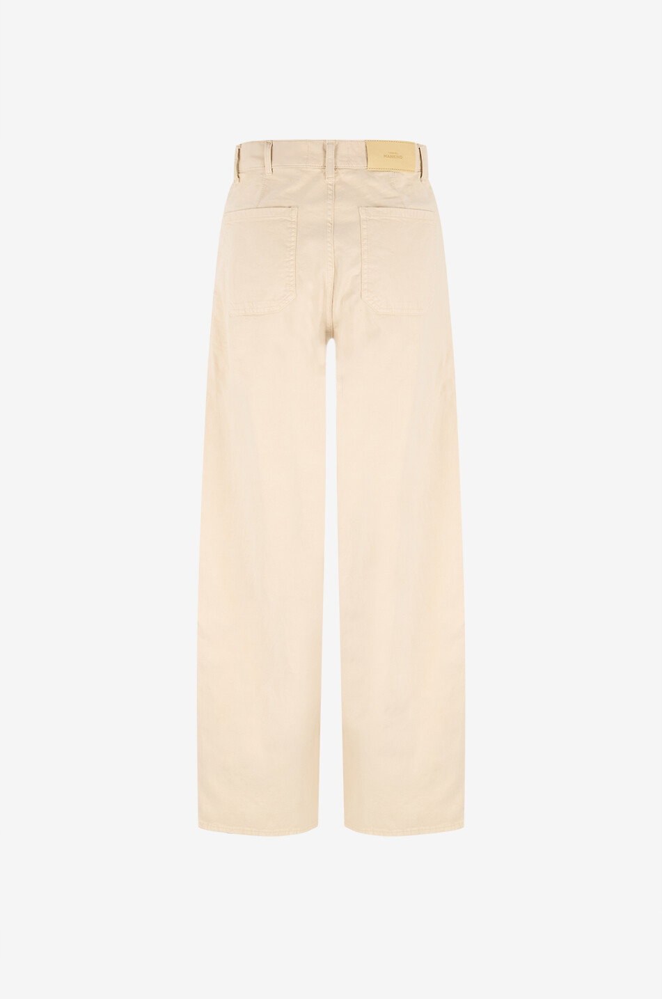 7 FOR ALL MANKIND Bonnie Trouser Comfort Twill wide-leg jeans Women EGGSHELL 2