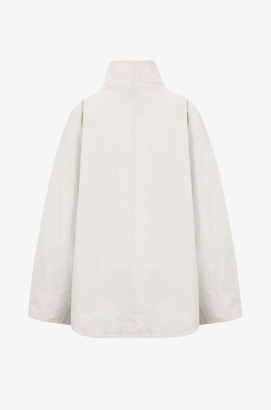 TOTEME Veste en coton déperlant Summer Parachute Femme BLANC 2