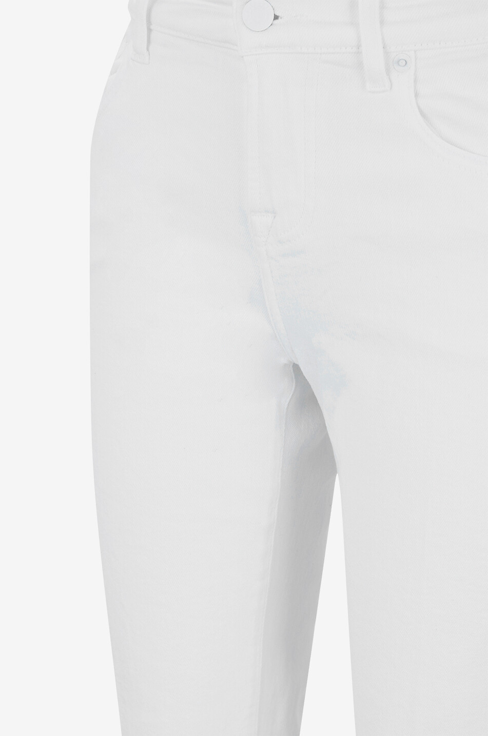 7 FOR ALL MANKIND Gerade Jeans Calie Straight Ankle Luxe Vintage Soleil Damen WEISS 7