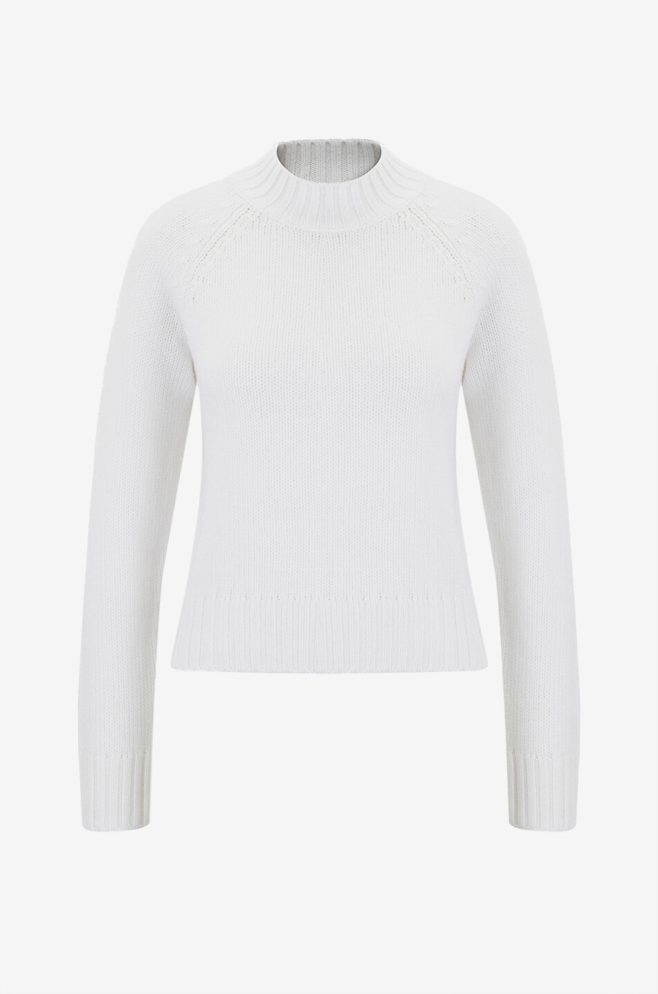 VINCE Pull en laine et cachemire Femme BLANC CASSE 1
